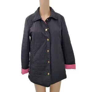 Coach Signature Logo Quilted Jacket (XS)